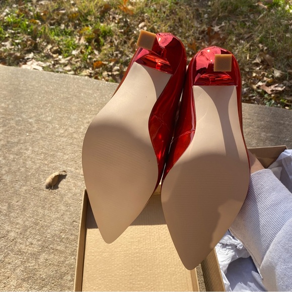 Steve Madden Salza Metallic Pump - Picture 9 of 12